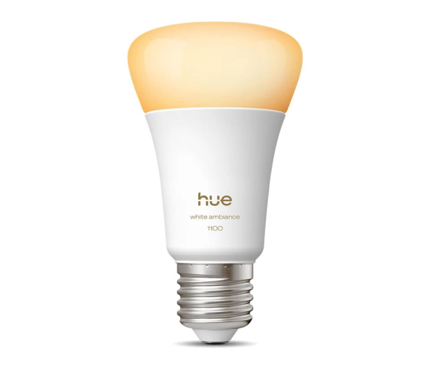 Philips Hue Inteligentna żarówka White Ambiance A60 E27 - 1100lm - 1490232 - zdjęcie